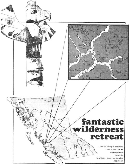 For wilderness retreats or summer anchorages, an especially attractive area is the North Coast of British Columbia—a land of snow capped mountains, dense forests, rushing streams and deep fjords.